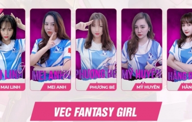 Nữ Thần Tốc Chiến: VEC Fantasy Girl có tấm vé đầu tiên đến vòng knock-out