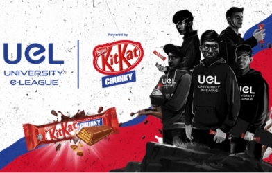 KITKAT CHUNKY hợp tác với giải đấu thể thao điện tử Malaysia University e-League