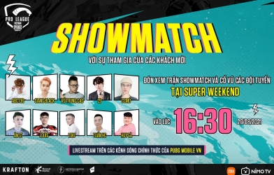 PUBG Mobile: Các tuyển thủ và Kols sẽ cùng nhau chạy bo tại PMPL S4