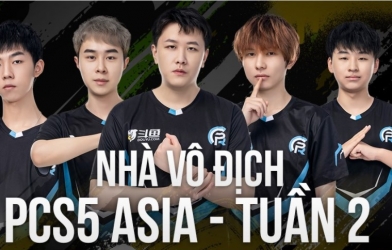 PUBG: Petrichor Road lên ngôi vô địch PCS5 Asia Tuần 2