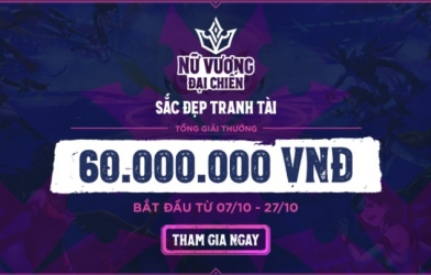 Liên Quân Mobile: Giải đấu online Nữ Vương Đại Chiến 2021 chính thức khởi tranh
