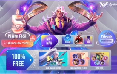 Liên Quân Mobile ra mắt hàng loạt sự kiện mừng sinh nhật 5 tuổi