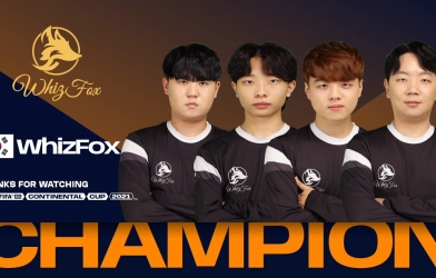FIFA Online 4: Whiz Fox lên ngôi vô địch FIFAe Continental Cup
