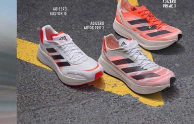 adidas chinh phục tốc độ bằng thế hệ siêu giày chạy Adizero mới