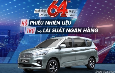 Suzuki Ertiga - mẫu MPV lý tưởng để an toàn di chuyển, gắn kết gia đình