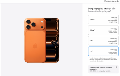 iPhone 17 Pro Max bản cao nhất giá hơn 60 triệu đồng tại Việt Nam