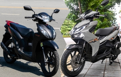 So sánh giữa Honda Air Blade và Honda Vision 2023