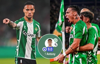 Antony hồi sinh ở Europa League