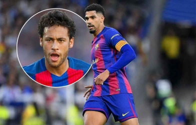 Araujo thiết lập kỷ lục sánh ngang Neymar