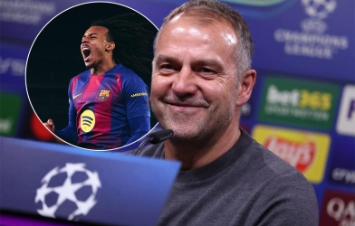 Hansi Flick tiết lộ 'bí kíp' giúp Barca ngược dòng trước Frankfurt