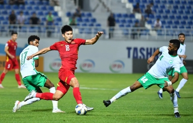 Thi đấu quật cường, U23 Việt Nam vẫn phải dừng bước tại tứ kết U23 châu Á 2022
