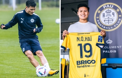 Chưa ra sân, Quang Hải đã giúp Pau FC thăng tiến khó tin ở BXH đặc biệt