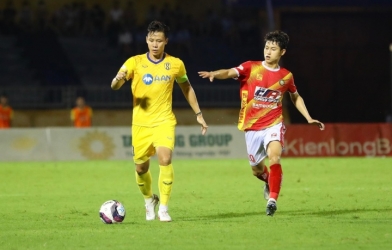 Hòa nhạt nhòa Thanh Hóa, SLNA tụt lại trong cuộc đua vô địch V-League 2022