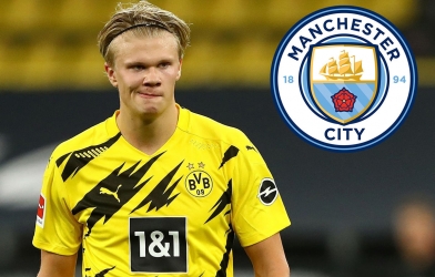 Chuyển nhượng tối 14/4: Man City chơi lớn vụ Haaland, Liverpool nhắm thần đồng