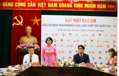 Hơn 1000 HLV, VĐV dự giải Taekwondo các lứa tuổi trẻ Quốc gia 2022