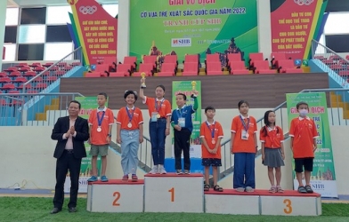TP.HCM nhất toàn đoàn Giải cờ vua trẻ xuất sắc Quốc gia 2022