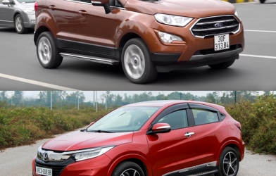 So sánh Ford EcoSport và Honda HR-V: SUV 5 chỗ nào tốt hơn