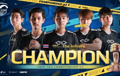 Kết quả PMPL SEA Championship S3: Infinity IQ của Việt Nam giành hạng 3 chung cuộc