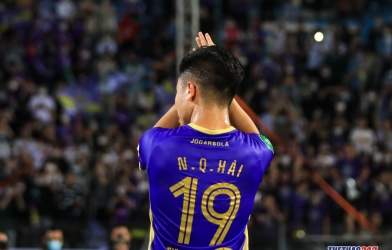 Quang Hải tiếp tục thi đấu cho Hà Nội FC ở Cúp Quốc gia 2022