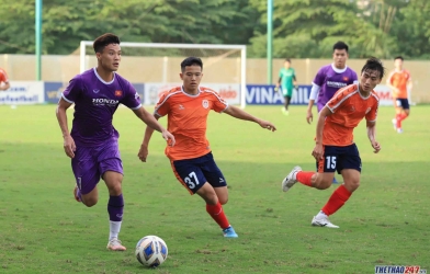 U23 Việt Nam B thua đáng tiếc đội bóng hạng Nhất