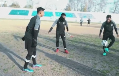 Truyền thông: 'Sân tập của U20 Indonesia không khác gì chuồng bò'