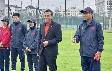 'ĐT nữ Việt Nam sẵn sàng hi sinh, quyết tâm làm mọi việc để đạt thành tích'