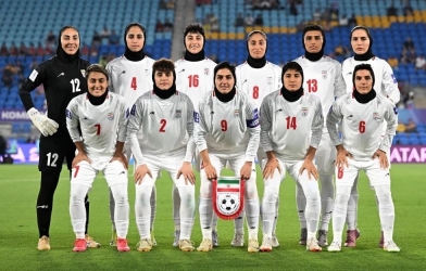 ĐT nữ Iran không hát Quốc ca ở trận ra quân VCK Asian Cup