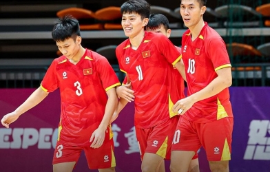Trực tiếp futsal Việt Nam vs Myanmar, 17h30 hôm nay 6/4
