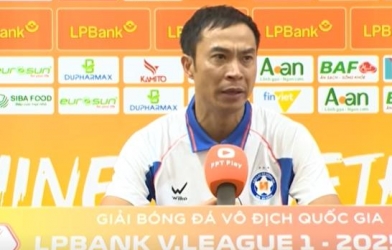 HLV Lê Đức Tuấn nói gì khi Đà Nẵng nguy cơ xuống hạng V-League?