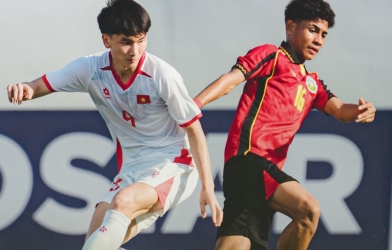 Trực tiếp U17 Việt Nam 5-0 U17 Đông Timor: Chênh lệch trình độ