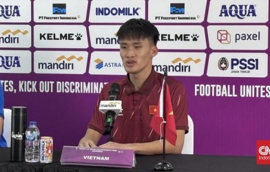 Hậu vệ U17 Việt Nam nói lời bất ngờ sau trận hòa Indonesia