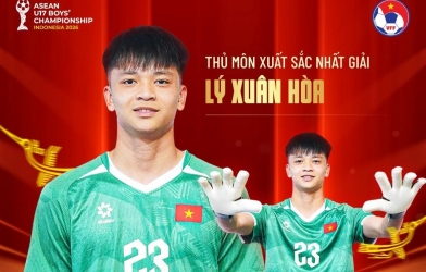 Thêm 1 cầu thủ U17 Việt Nam được vinh danh hay nhất Đông Nam Á