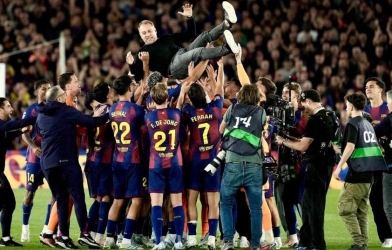 Barcelona đăng quang và vết nứt của Real Madrid