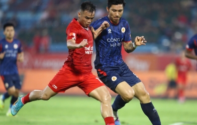 CAHN lỡ kỷ lục vô địch nhiều điểm nhất lịch sử V-League sau thất bại trước Thể Công - Viettel