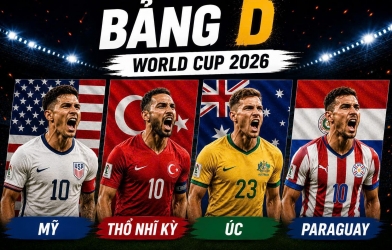 Tổng hợp kịch bản bảng D World Cup 2026: Chỉ còn 1 trận quyết định!
