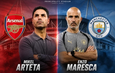 Siêu cúp Anh 2026: Arsenal và Man City 'tan hoang' lực lượng