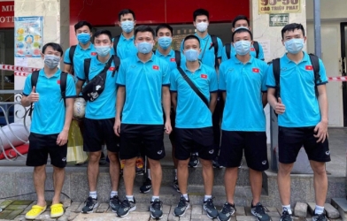 ĐT futsal Việt Nam hoàn tất cách ly, sẵn sàng thi đấu trở lại