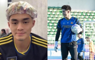 Thủ môn Trung Kiên sụt gần 7kg, hé lộ tình trạng mới nhất