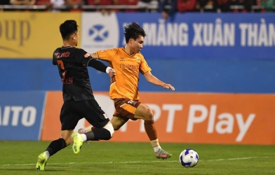 Trực tiếp Ninh Bình 0-1 HAGL: Geovane bỏ lỡ cơ hội
