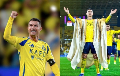 Cristiano Ronaldo lập cú đúp, Al Nassr chiếm ngôi đầu bảng