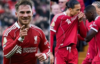 Liverpool đại thắng 5 sao, phả hơi nóng vào MU