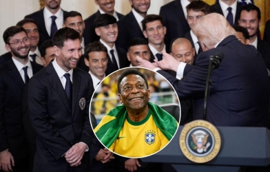 Tổng thống Donald Trump: 'Lionel Messi thậm chí còn hơn cả Pele'