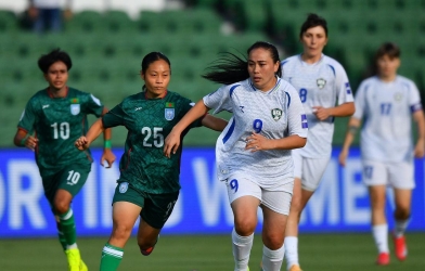 Kết quả bóng đá Bangladesh 0-4 Uzbekistan: Bùng nổ bàn thắng