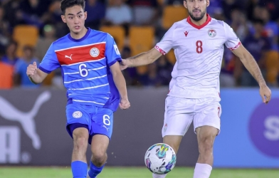 Trực tiếp bóng đá Tajikistan vs Philippines, 21h00 hôm nay ngày 31/3
