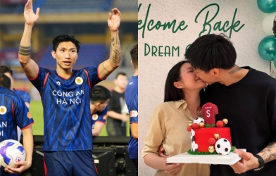 Văn Hậu nhận 'thưởng lớn' từ vợ Hải My sau màn tái xuất ĐT Việt Nam