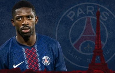 Tiễn Ousmane Dembele, PSG chọn 'máy chạy' thân tín Ronaldo thay thế