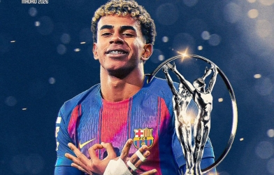 CHÍNH THỨC: Yamal thắng lớn tại 'Oscar thể thao thế giới'