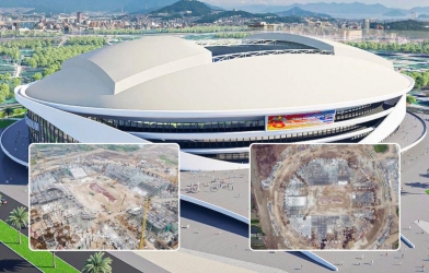 Tốc độ xây SVĐ Việt Nam gây sốt, nhanh hơn xây nhà ở Úc