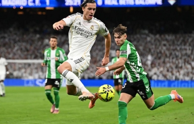 Trực tiếp bóng đá Betis vs Real Madrid, 02h00 hôm nay 25/4