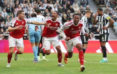 Trực tiếp bóng đá Arsenal vs Newcastle, 23h30 hôm nay 25/4